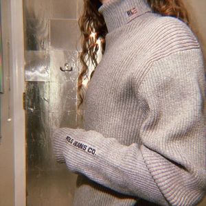 Ralph Lauren Grey Turtleneck Sweater